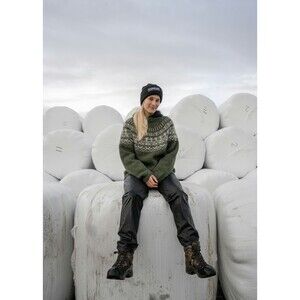 Icewear Iceland Black Gigur Unisex Waterproof Rain Pants Unisex Size XL NWT